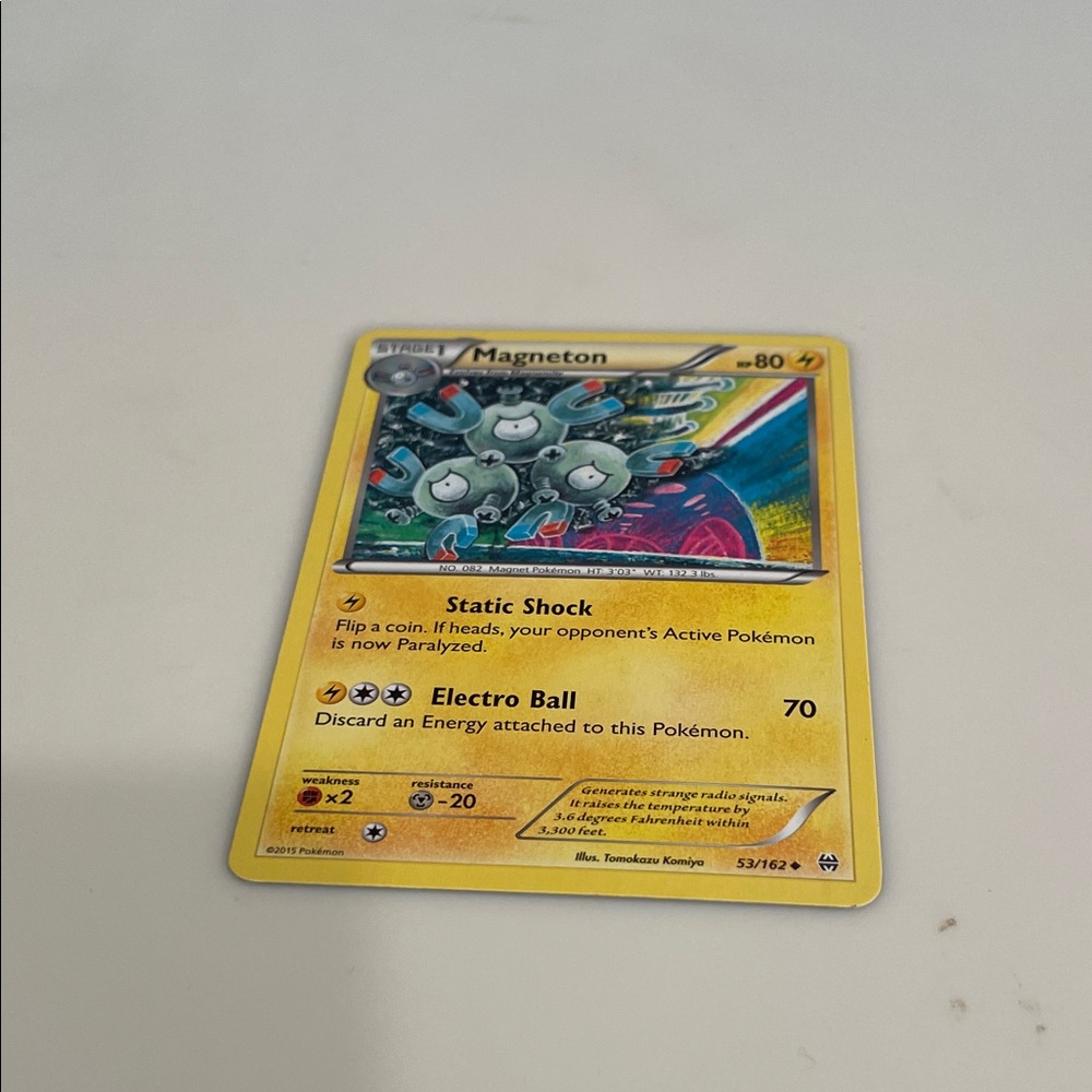 Magneton Pokémon Card